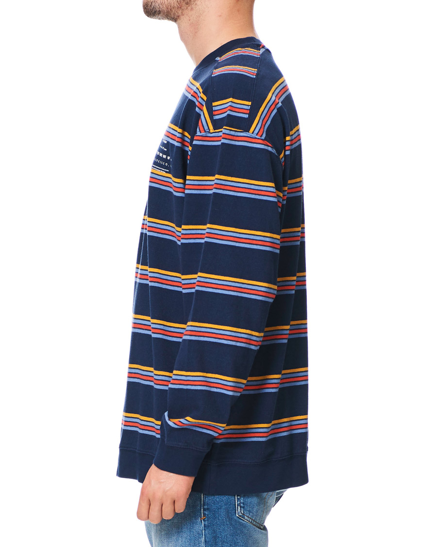 Herre | Trøjer | Levi's | Oversized Stripe Crew Neck Sweatshirt Dress Blues