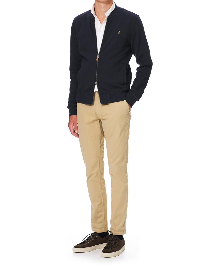 Herre | Trøjer | Morris | Redford Full Zip Old Blue