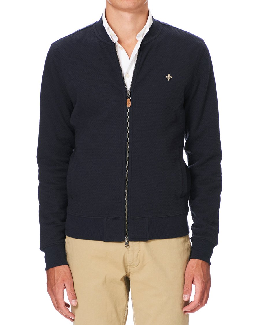 Herre | Trøjer | Morris | Redford Full Zip Old Blue
