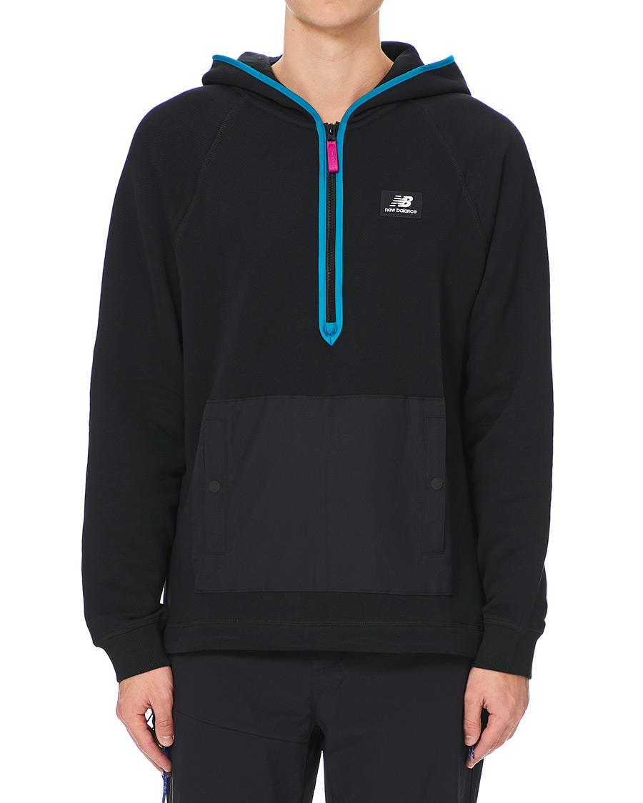 Herre | Trøjer | New Balance | All Terrain Half Zip Hoodie Black