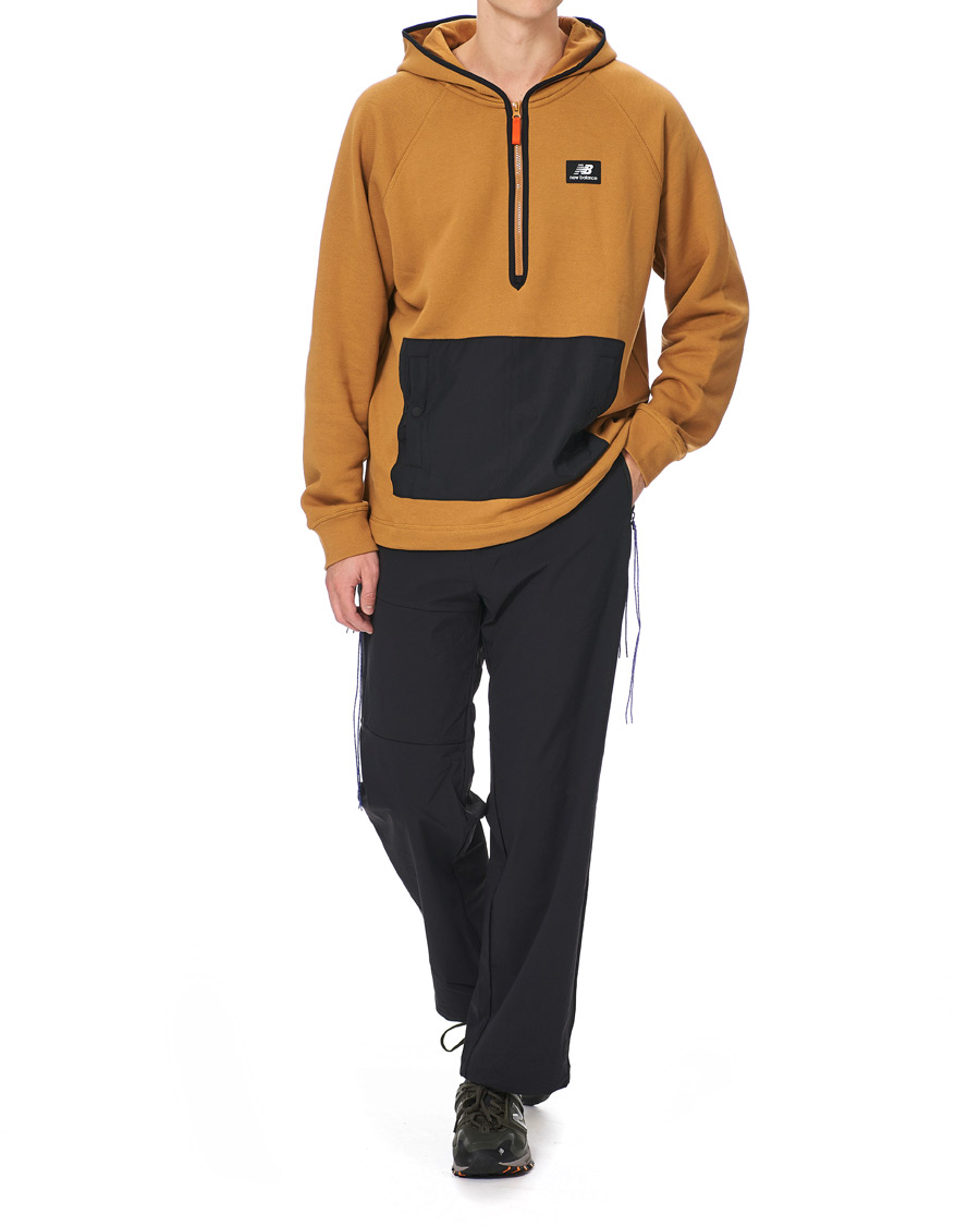 Herre | Trøjer | New Balance | All Terrain Half Zip Hoodie Brown