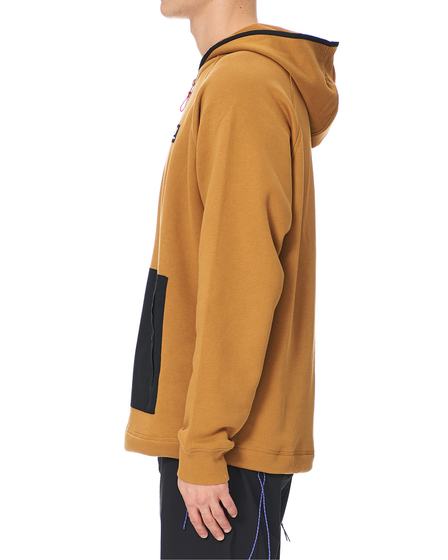 Herre | Trøjer | New Balance | All Terrain Half Zip Hoodie Brown
