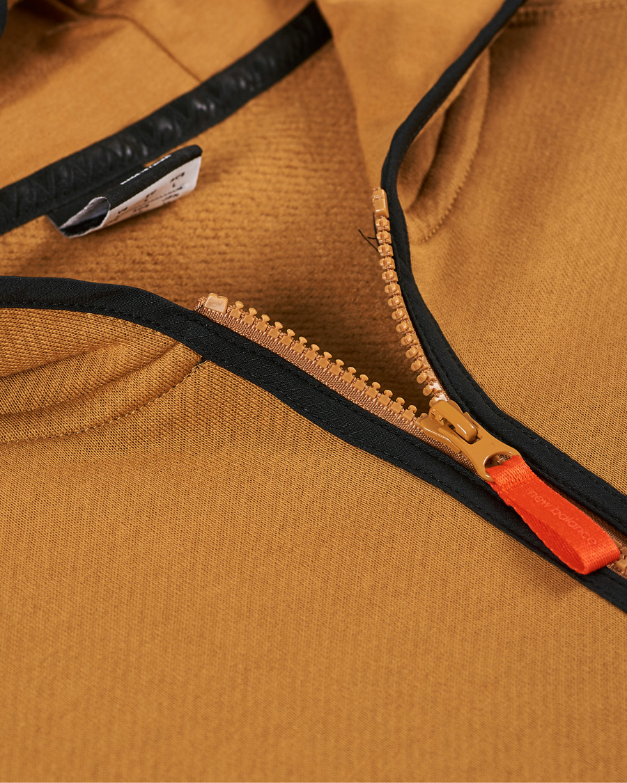 Herre | Trøjer | New Balance | All Terrain Half Zip Hoodie Brown