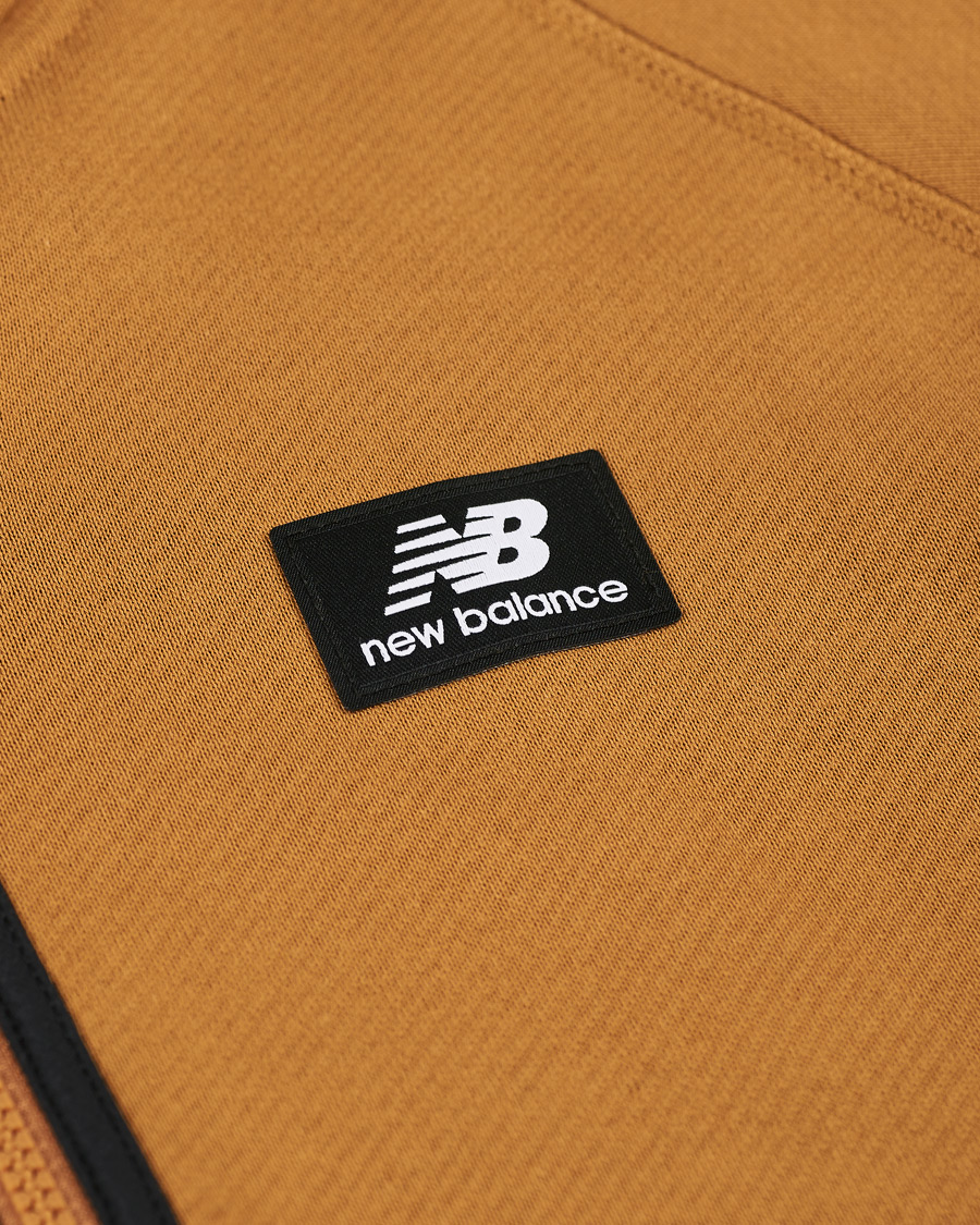Herre | Trøjer | New Balance | All Terrain Half Zip Hoodie Brown