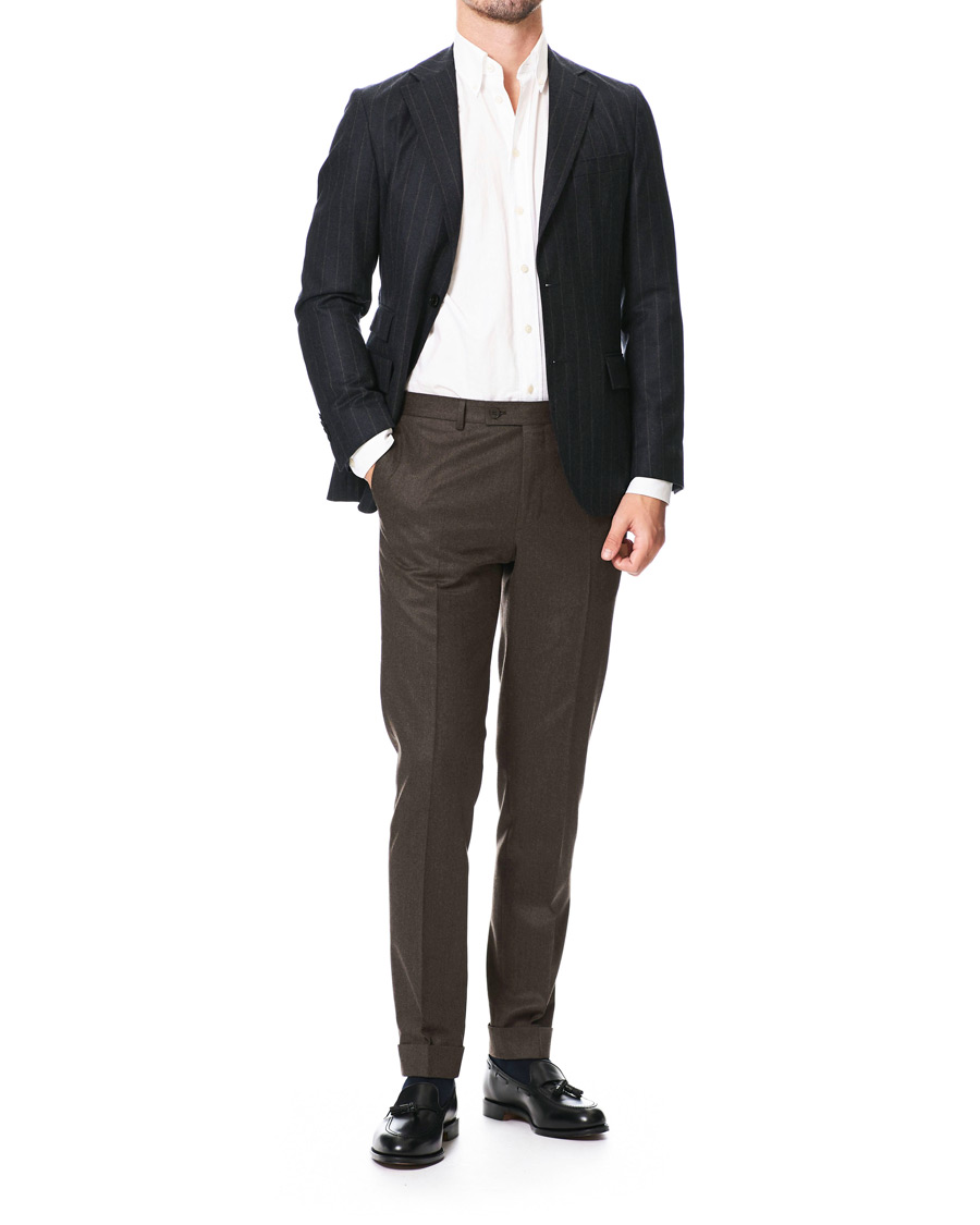 Herre | Blazere & jakker | Morris Heritage | Frank Pinstripe Suit Jacket Grey