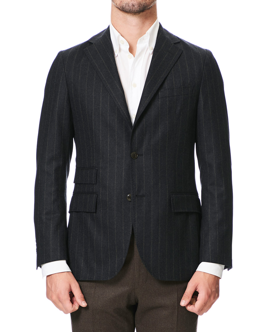Herre | Blazere & jakker | Morris Heritage | Frank Pinstripe Suit Jacket Grey