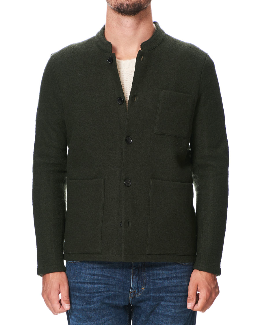 Herre | Blazere & jakker | NN07 | Oswald Wool Blazer Army Green