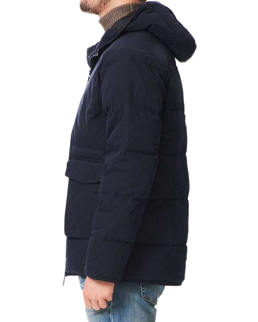 Herre | Jakker | NN07 | Mason Prima Loft Hooded Jacket Navy