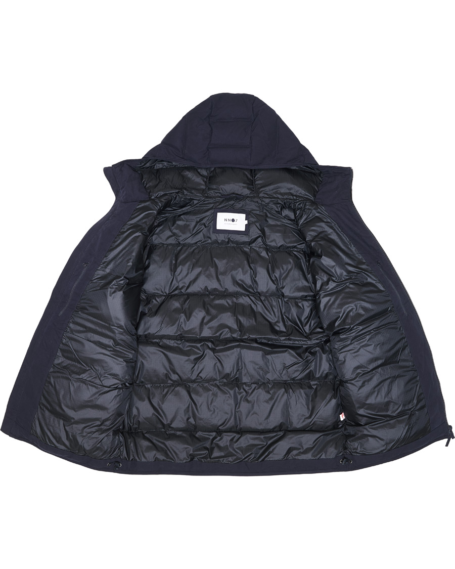 Herre | Jakker | NN07 | Mason Prima Loft Hooded Jacket Navy
