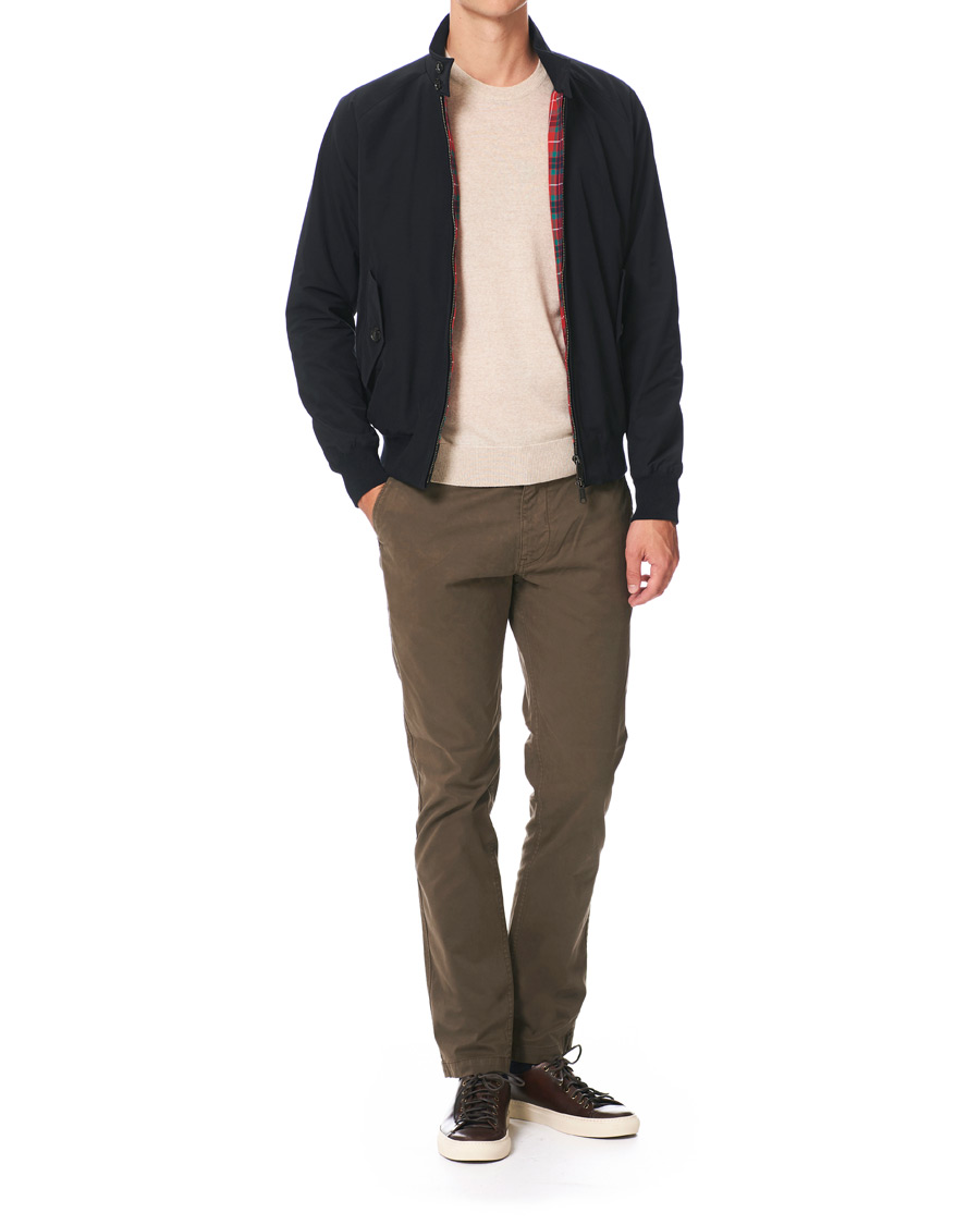 Herre | Bukser | NN07 | Marco Slim Fit Stretch Chinos Khaki Grey