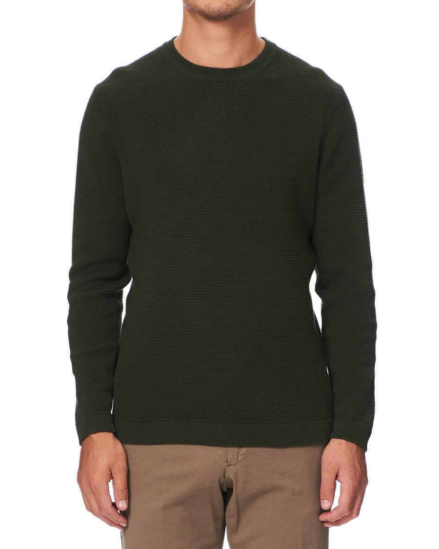 Herre | Trøjer | NN07 | Julian Structure Pullover Army Green