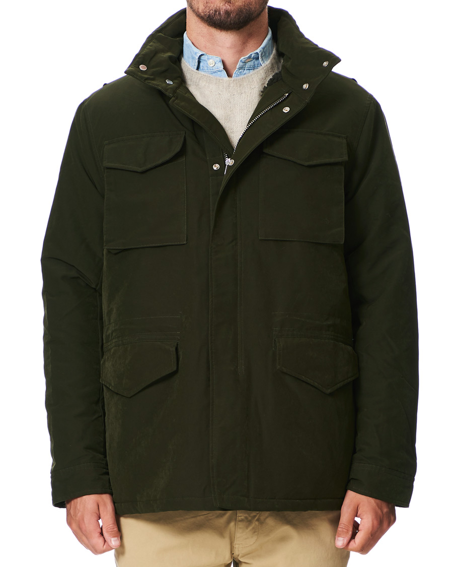 Hound mangel Bedøvelsesmiddel NN07 Winterfield Jacket Army Green - CareOfCarl.dk