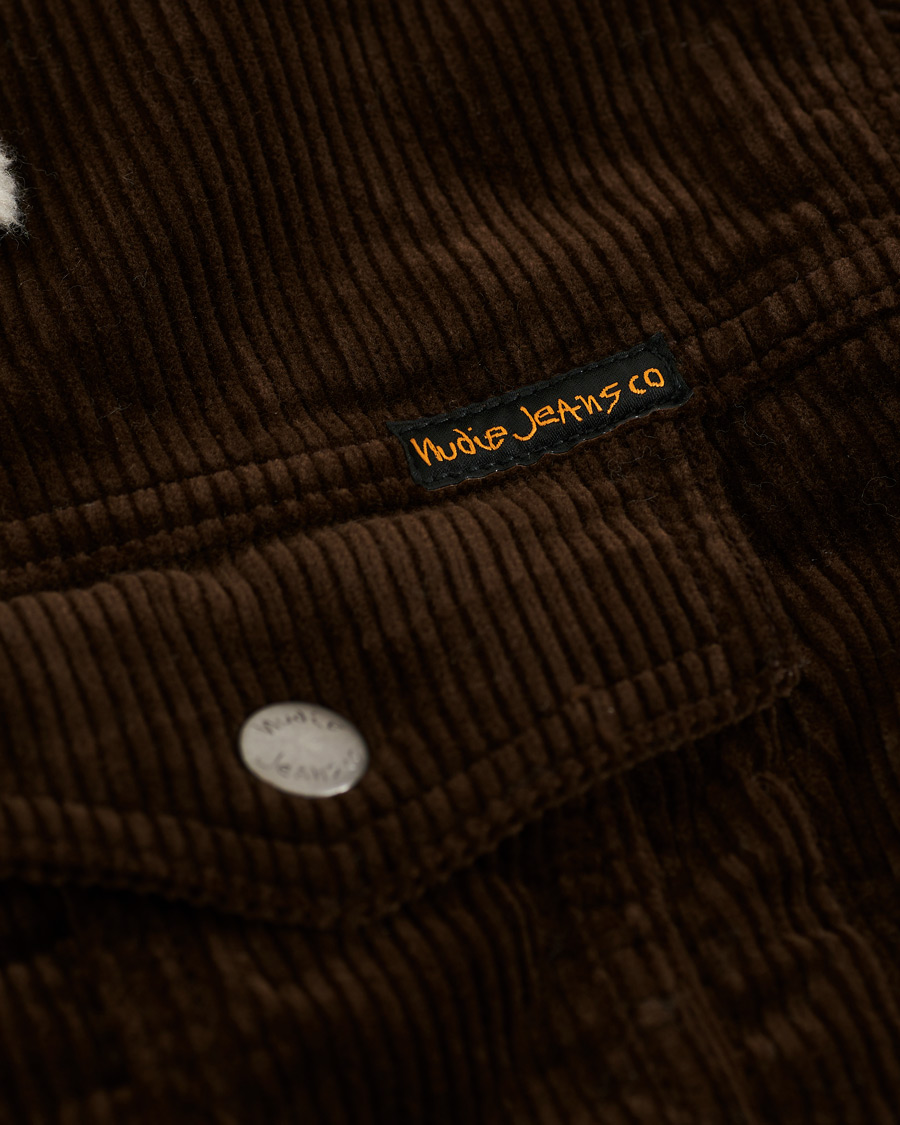 Herre | Jakker | Nudie Jeans | Bonny Corduroy Pile Jacket Brown