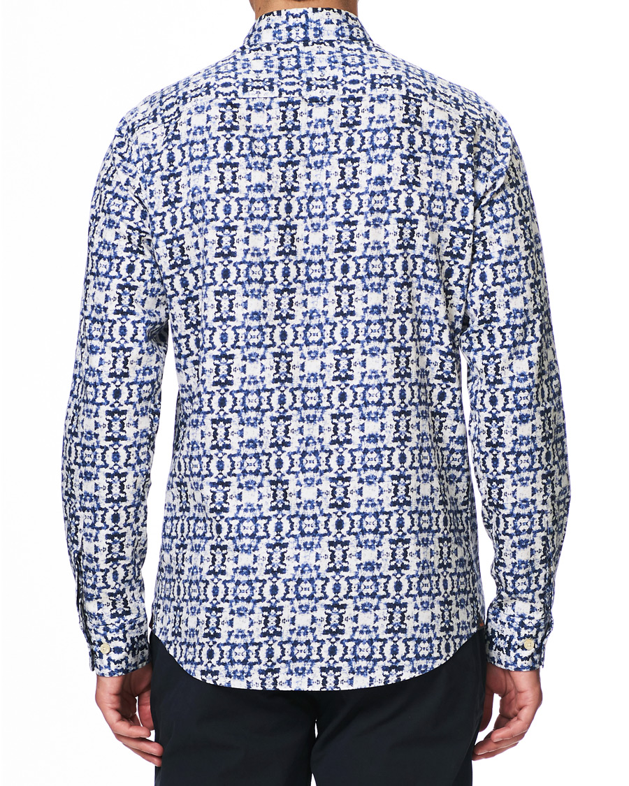 Herre | Skjorter | Morris | Pascal Button Under Shirt Blue