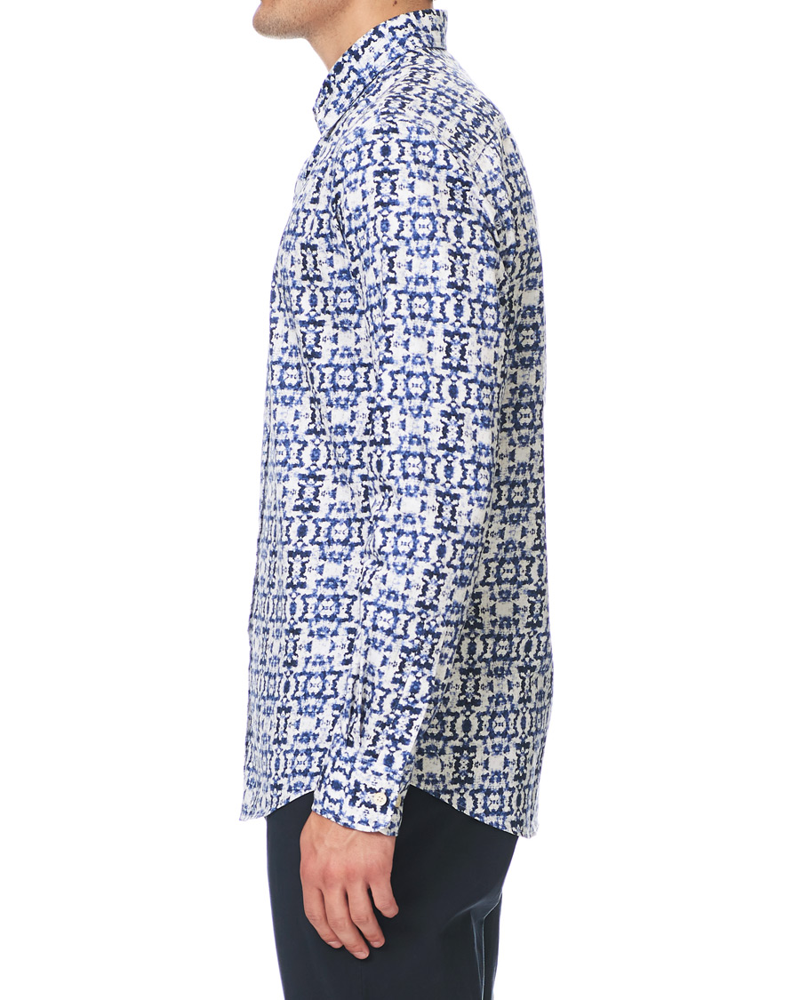 Herre | Skjorter | Morris | Pascal Button Under Shirt Blue