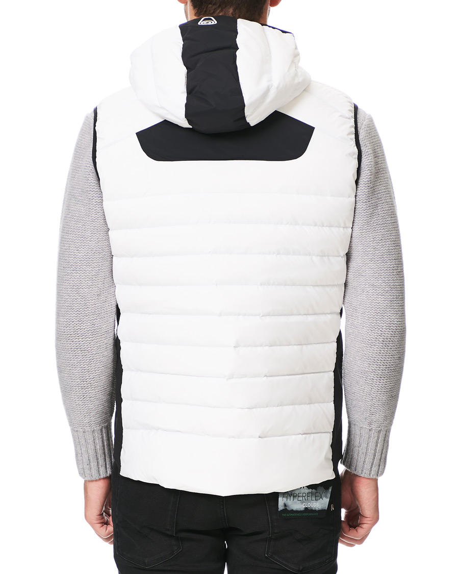 Herre | Jakker | Sail Racing | Antartica Hybrid Hooded Vest White