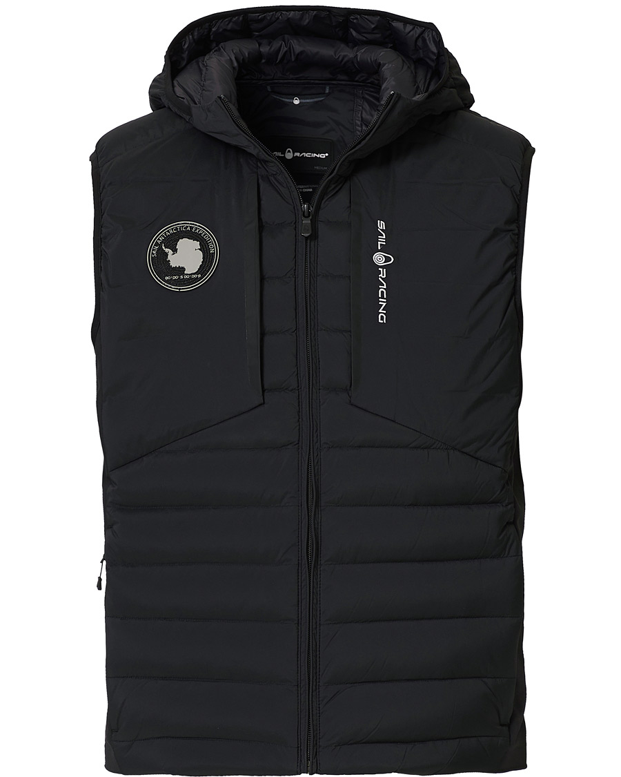 Herre | Jakker | Sail Racing | Antartica Hybrid Hooded Vest Carbon