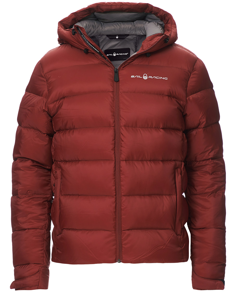 Herre | Jakker | Sail Racing | Gravity Down Hooded Jacket Fired Brick