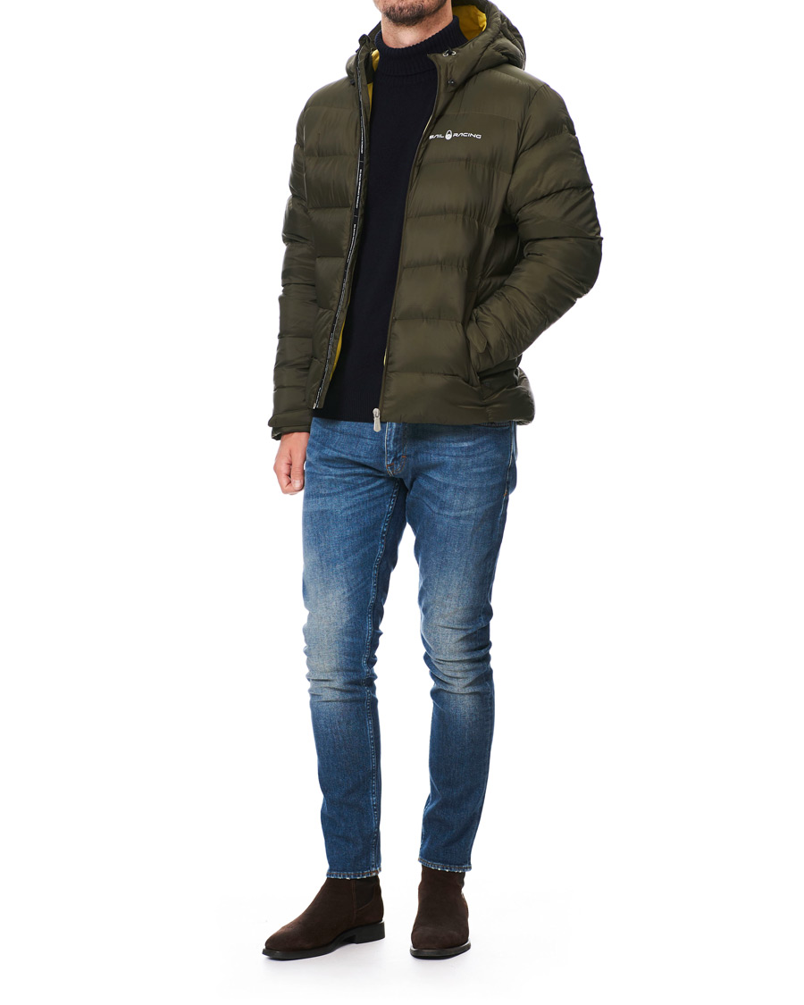 Herre | Jakker | Sail Racing | Gravity Down Hooded Jacket Forest Green