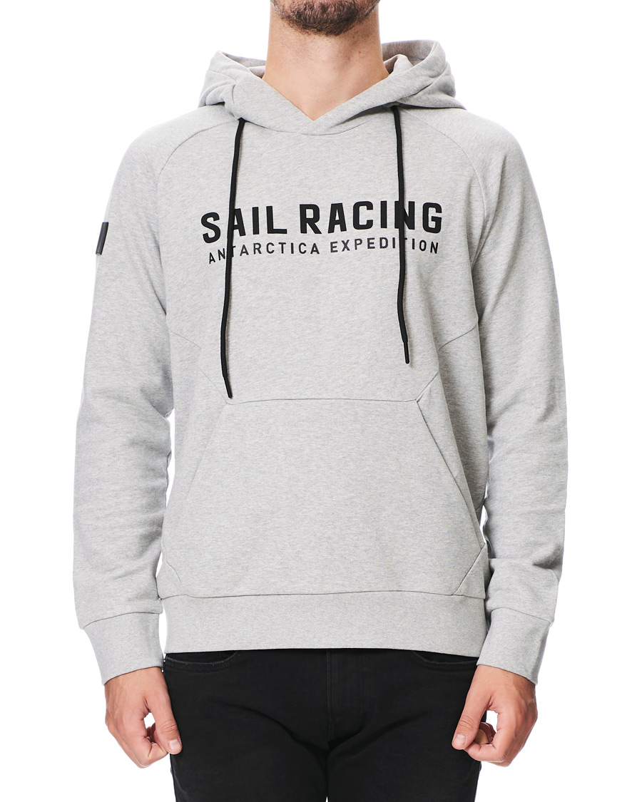 Herre | Trøjer | Sail Racing | Antartica Hoodie Light Grey Melange