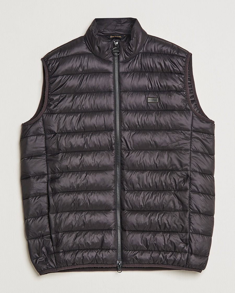 Herre | Veste | Barbour International | Reed Quilted Gilet Black
