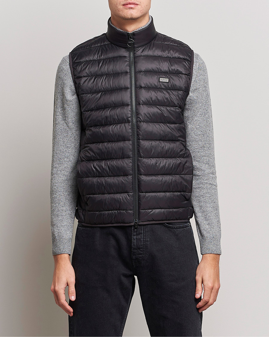 Herre | Veste | Barbour International | Reed Quilted Gilet Black