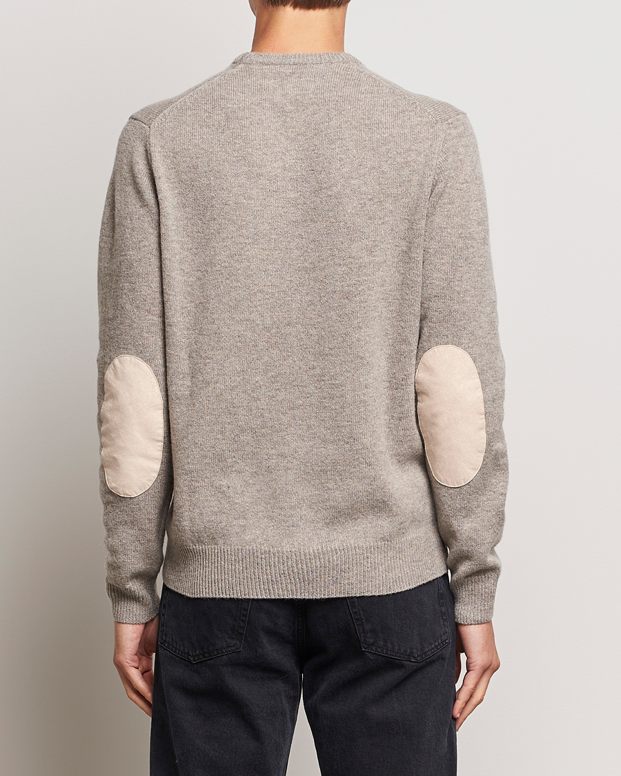 Herre | Trøjer | Barbour Lifestyle | Patch Crew Stone