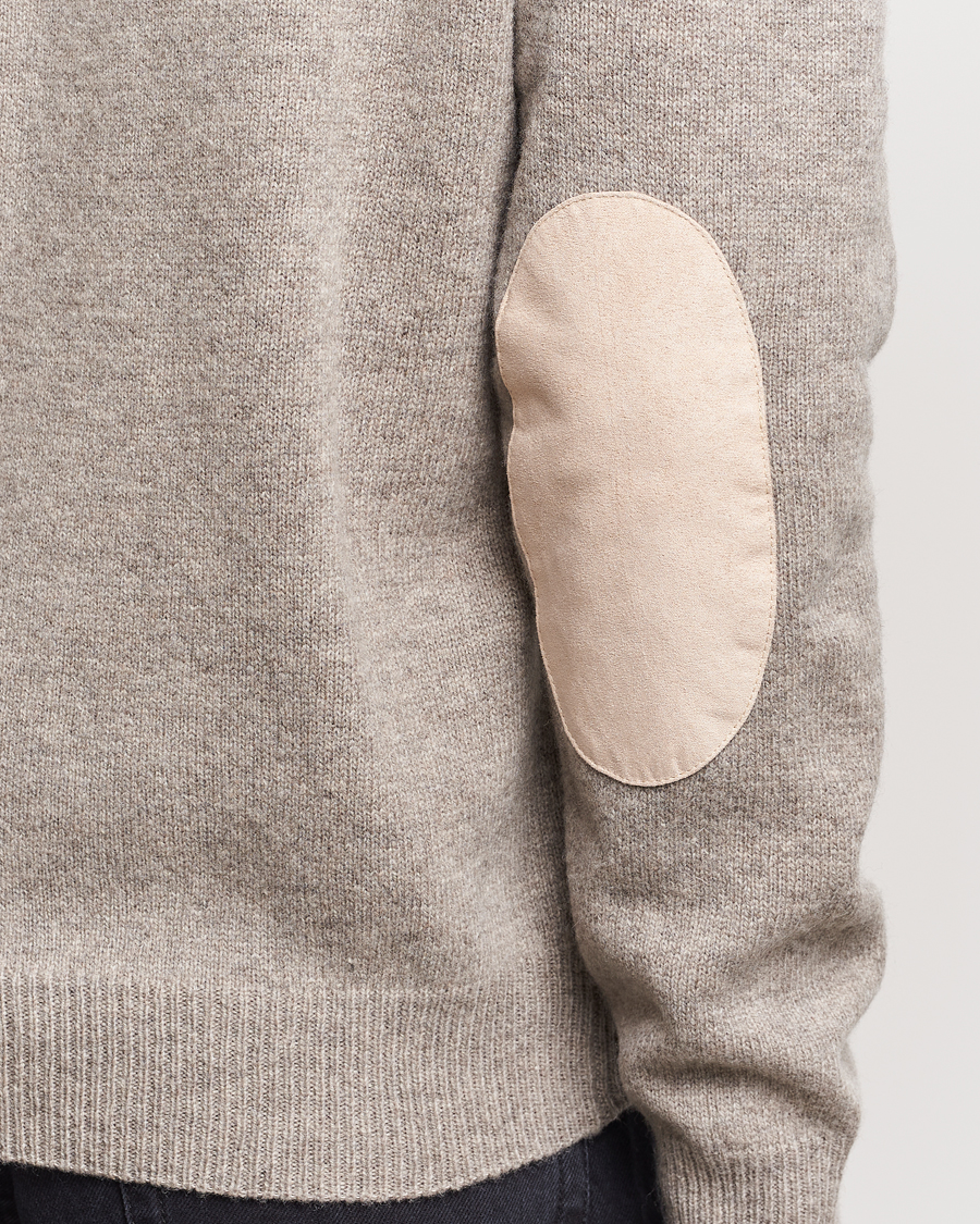 Herre | Trøjer | Barbour Lifestyle | Patch Crew Stone