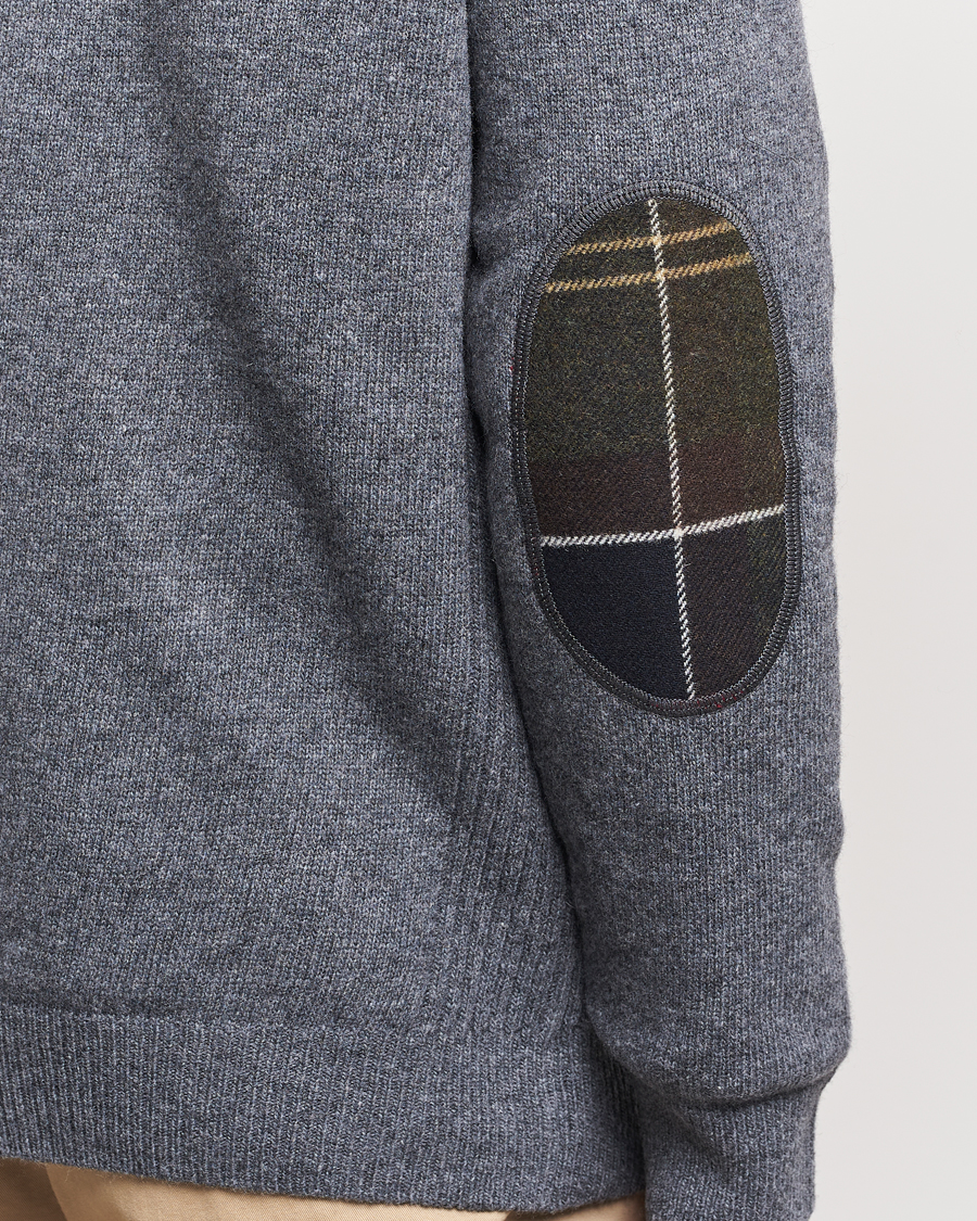 Herre | Trøjer | Barbour Lifestyle | Holden Half Zip Mid Grey Marl