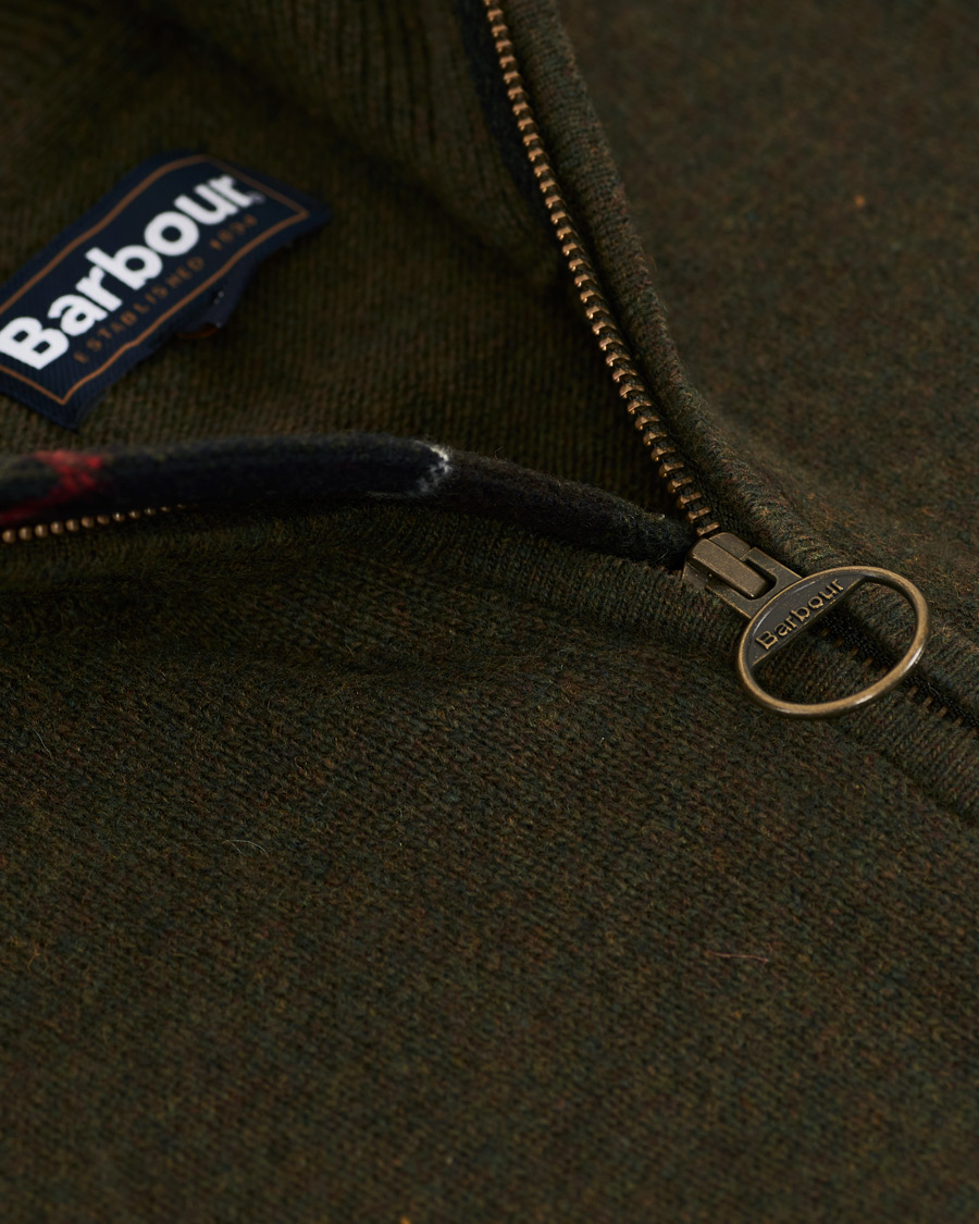 Herre | Trøjer | Barbour Lifestyle | Holden Half Zip Olive Marl
