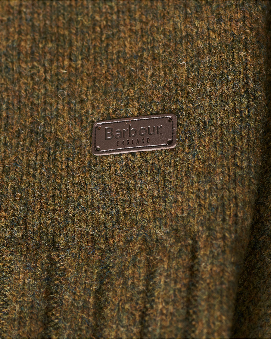 Herre | Trøjer | Barbour Lifestyle | Duffle Cable Rollneck Willow Green