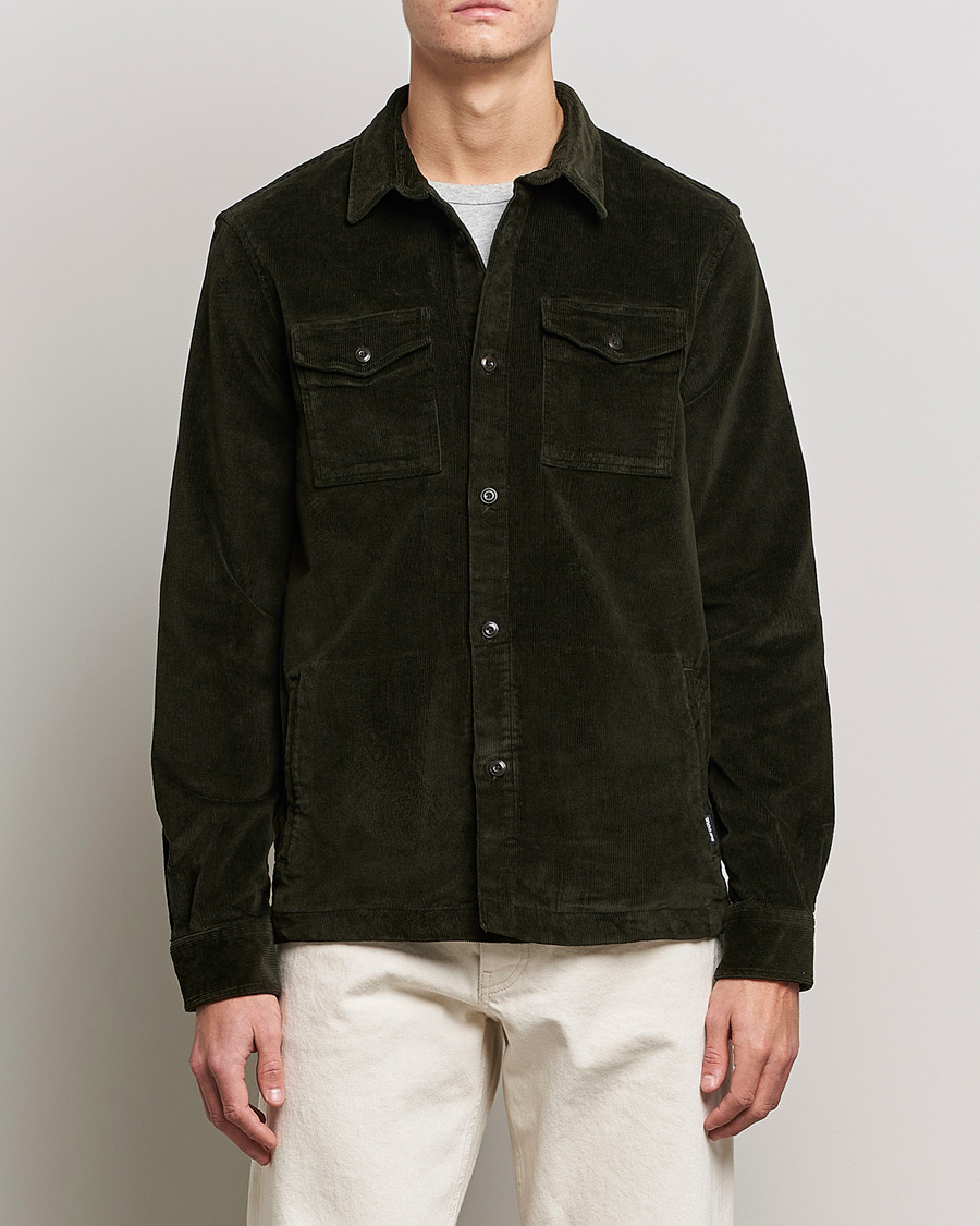 Herre | Shirt Jackets | Barbour Lifestyle | Corduroy Overshirt Olive