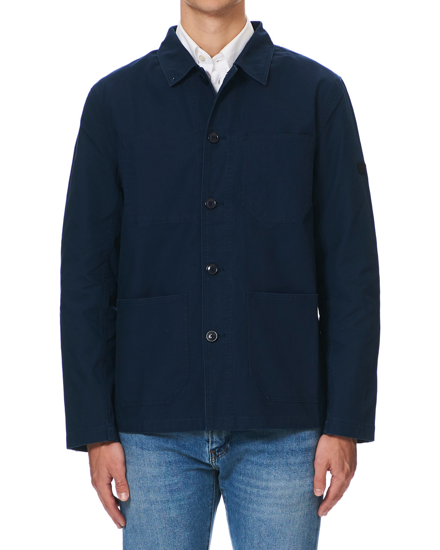 Herre | Jakker | Barbour International | Utility Overshirt Navy