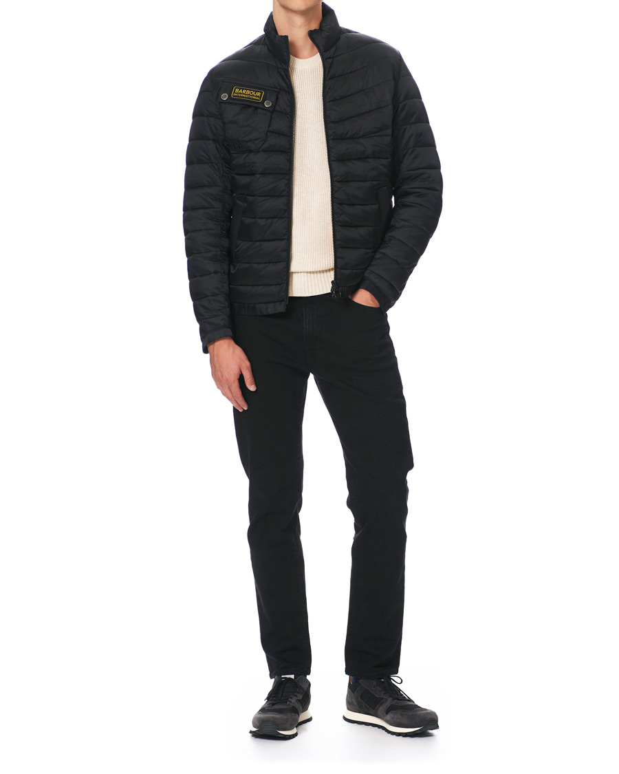 Herre | Jakker | Barbour International | Chain Baffle Jacket Black