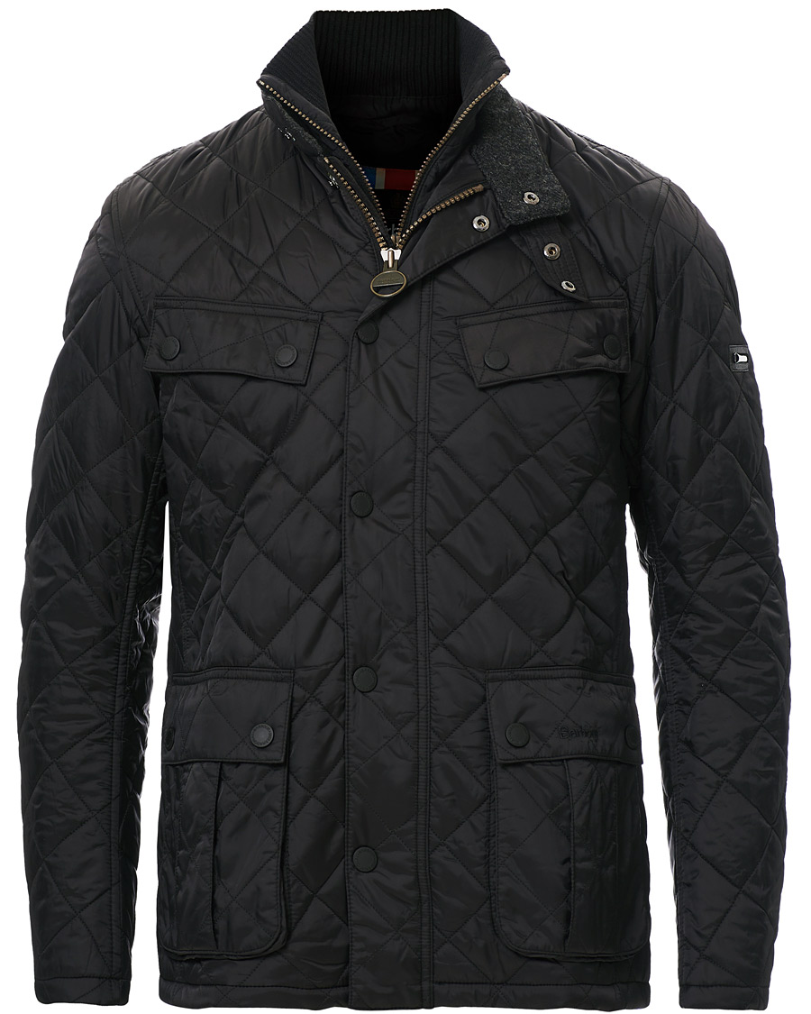 Herre | Jakker | Barbour International | Windshield Quilt Jacket Black