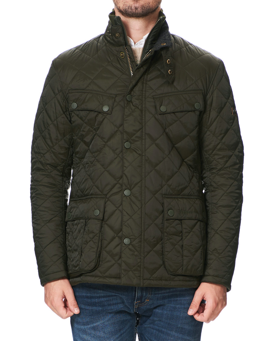 Herre | Jakker | Barbour International | Windshield Quilt Jacket Sage