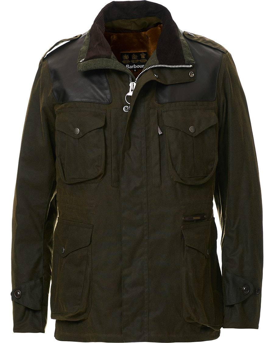 Herre | Jakker | Barbour Lifestyle | Gold Standard Supa Corbridge Wax Jacket Olive