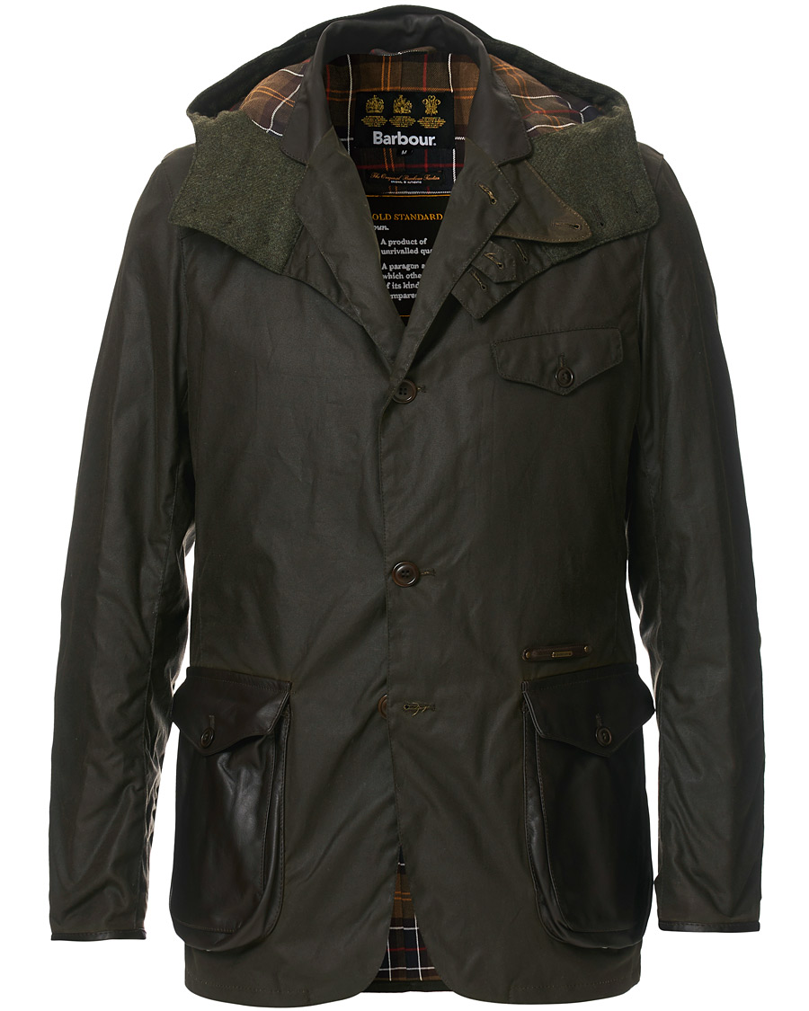 Herre | Jakker | Barbour Lifestyle | Gold Standard Supa Commander Wax Jacket Olive