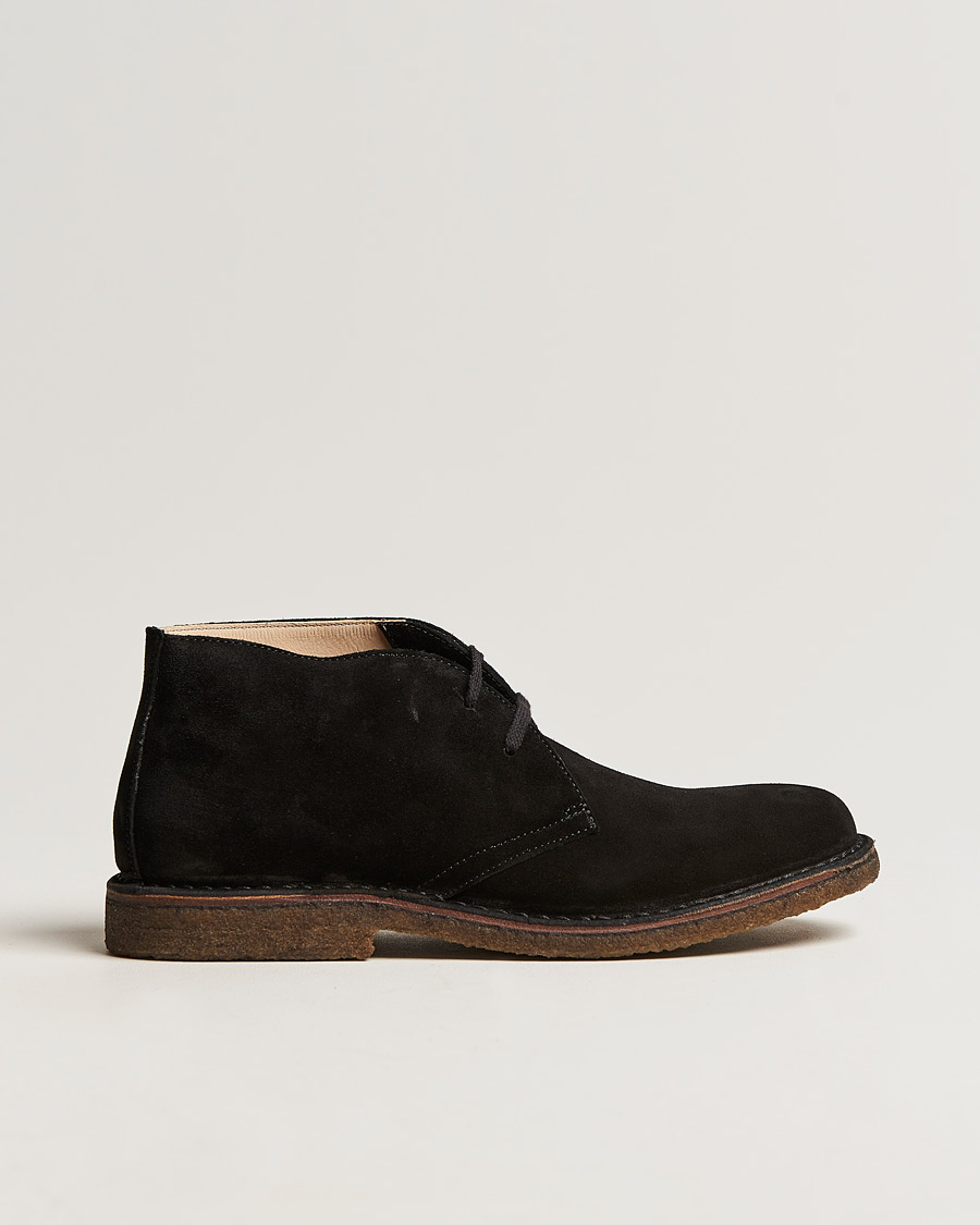 Herre | Støvler | Astorflex | Greenflex Desert Boot Black Suede