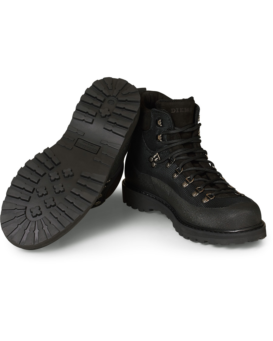 Herre | Håndlavede sko | Diemme | Roccia Vet Sport Original Boot Black Fabric