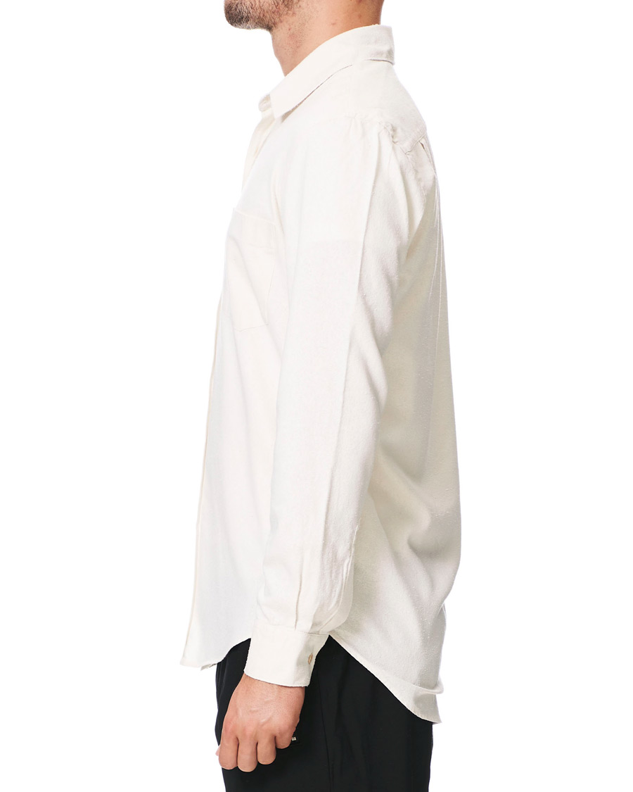 Herre | Skjorter | Our Legacy | Classic Silk Shirt Off White