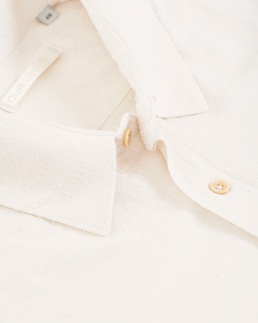 Herre | Skjorter | Our Legacy | Classic Silk Shirt Off White