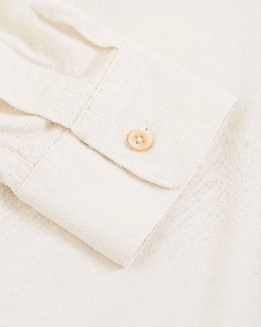 Herre | Skjorter | Our Legacy | Classic Silk Shirt Off White