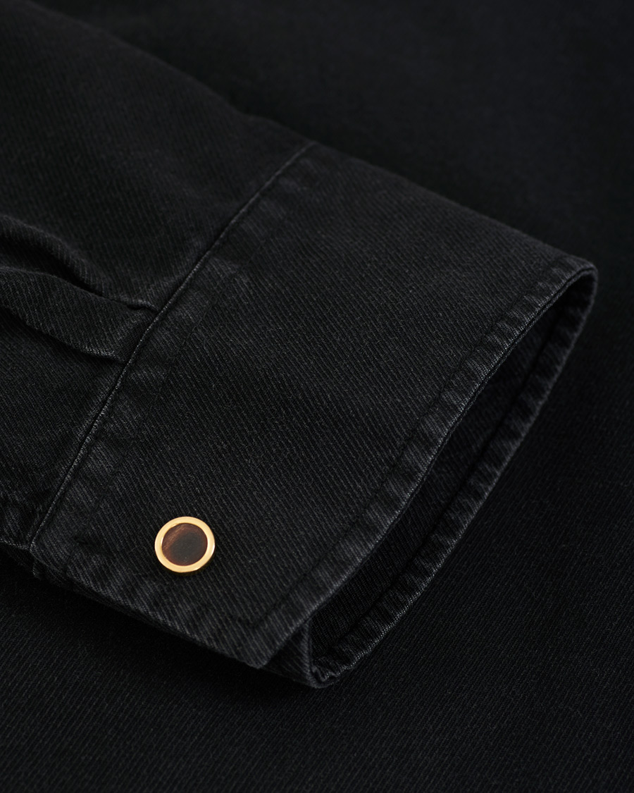 Herre | Skjorter | Our Legacy | Denim Western Shirt Black