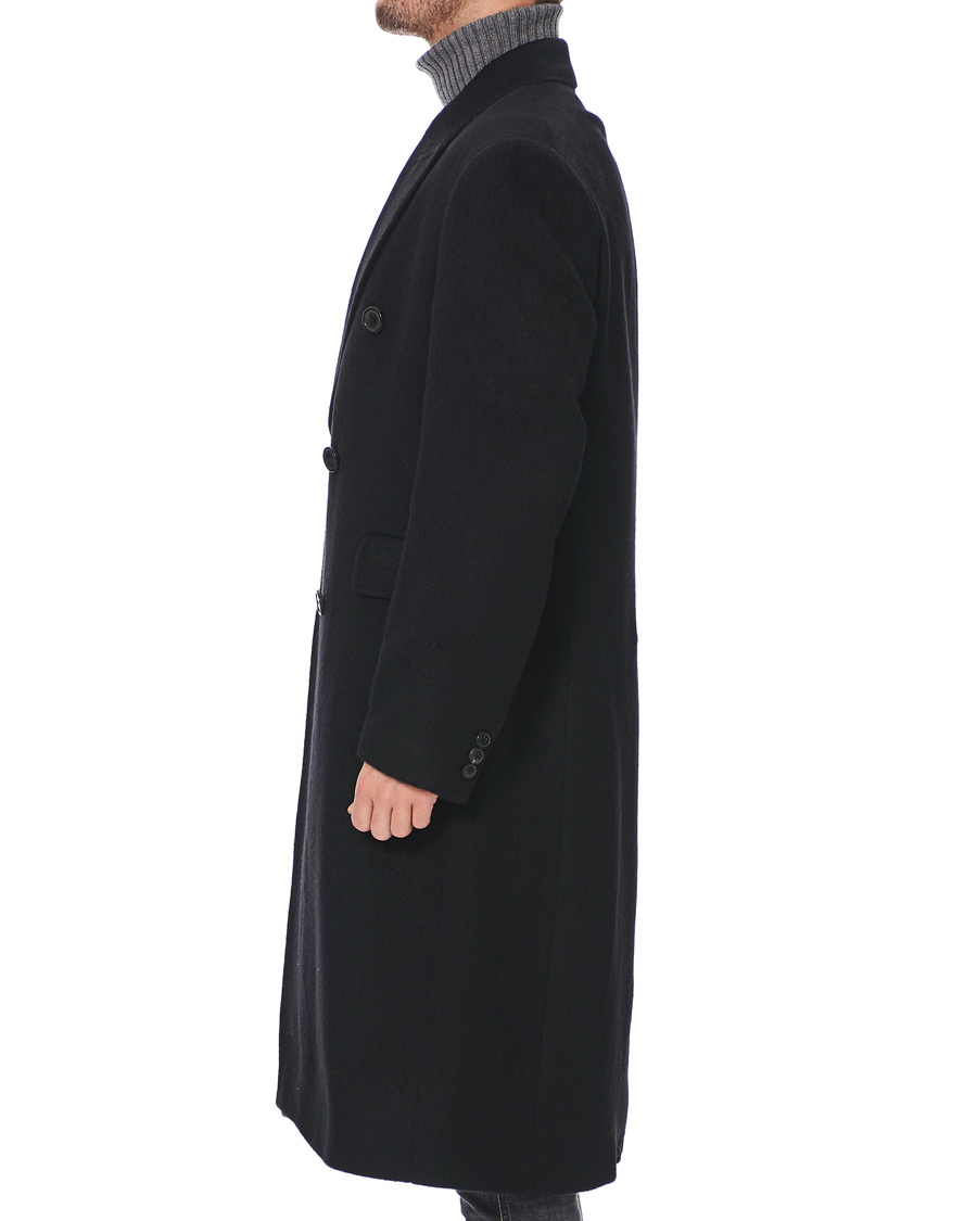 Herre | Jakker | Our Legacy | Whale Double Breasted Wool Coat Black