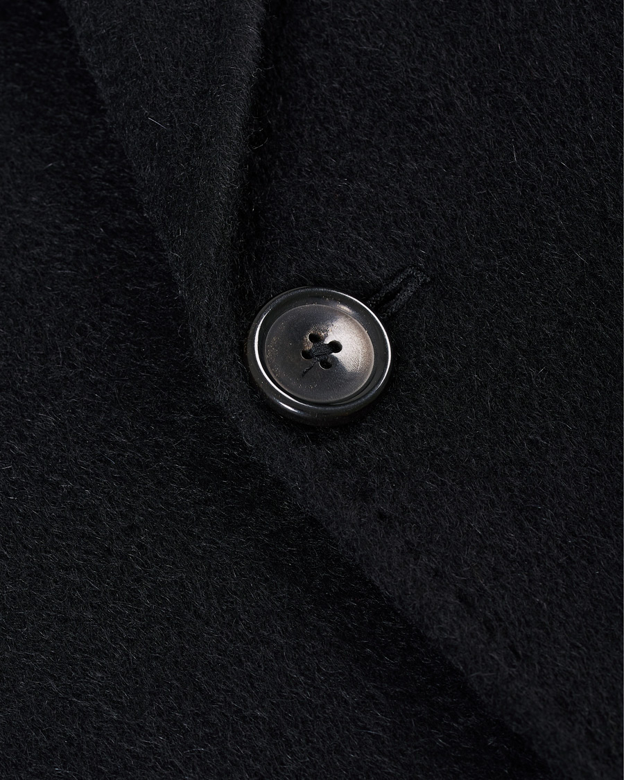Herre | Jakker | Our Legacy | Whale Double Breasted Wool Coat Black