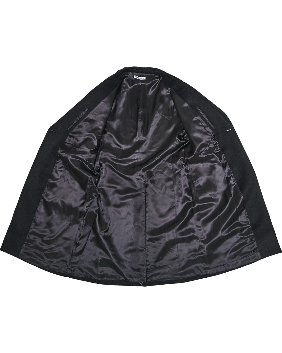 Herre | Jakker | Our Legacy | Whale Double Breasted Wool Coat Black