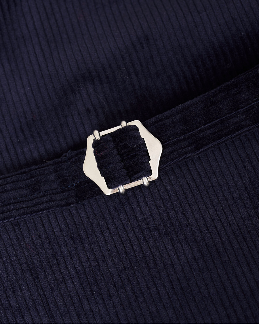 Herre | Jakker | BEAMS PLUS | Corduroy Vest Dark Blue