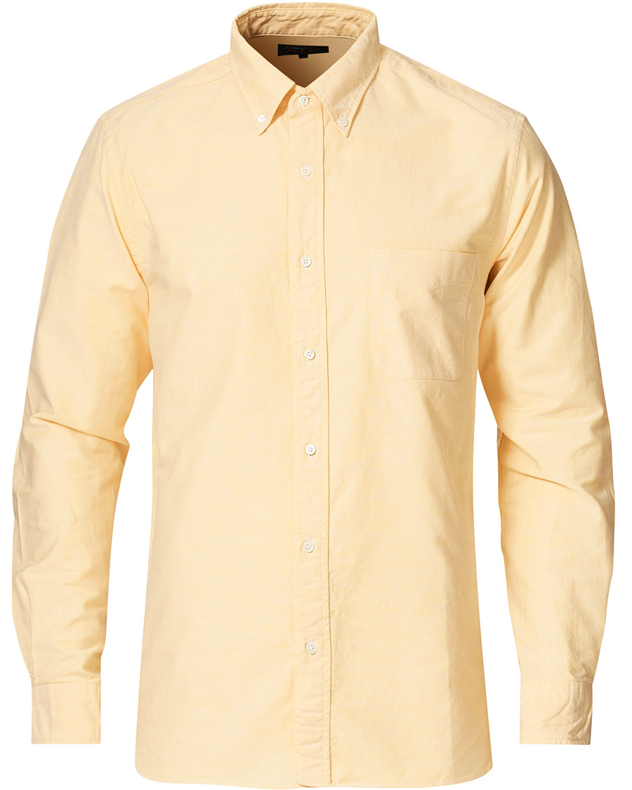 Herre | Skjorter | BEAMS PLUS | Oxford Button Down Shirt Yellow