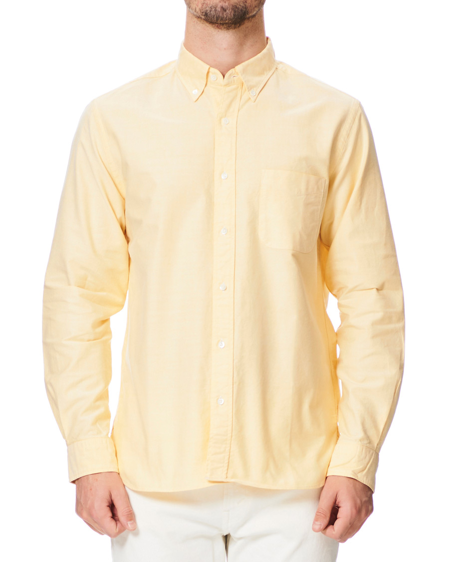 Herre | Skjorter | BEAMS PLUS | Oxford Button Down Shirt Yellow